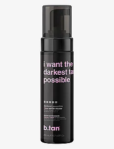 I Want The Darkest Tan Possible Self Tan Mousse, B.Tan