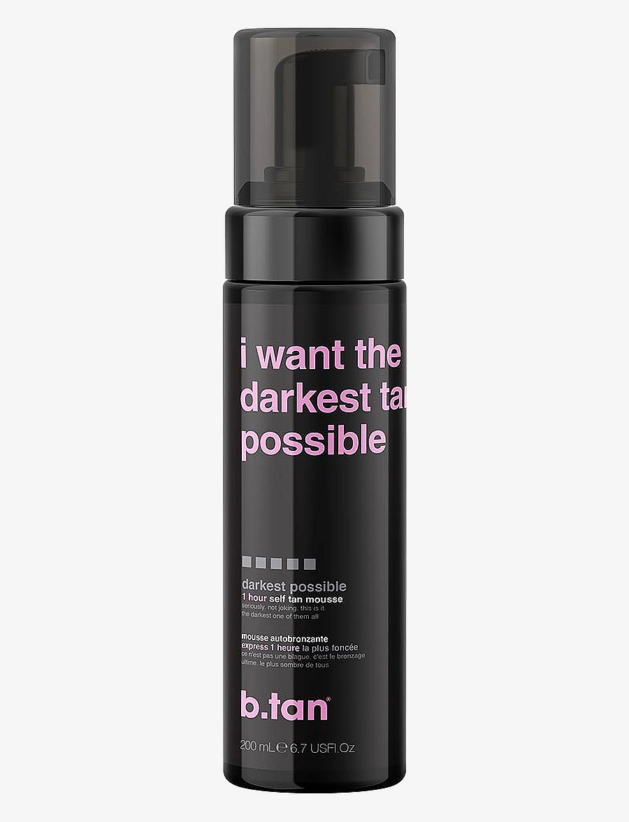 B.Tan - I Want The Darkest Tan Possible Self Tan Mousse - isepruunistavad vahud - no color - 0