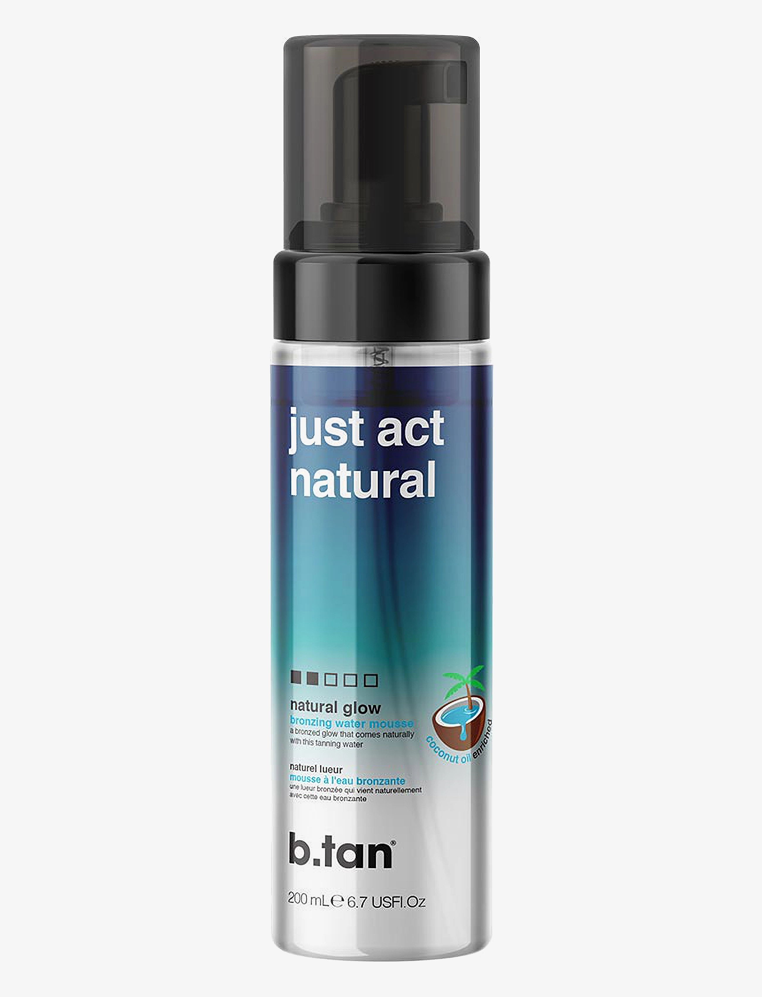 B.Tan Just Act Natural Self Tan Mousse - Brun utan sol - NO COLOR / undefined