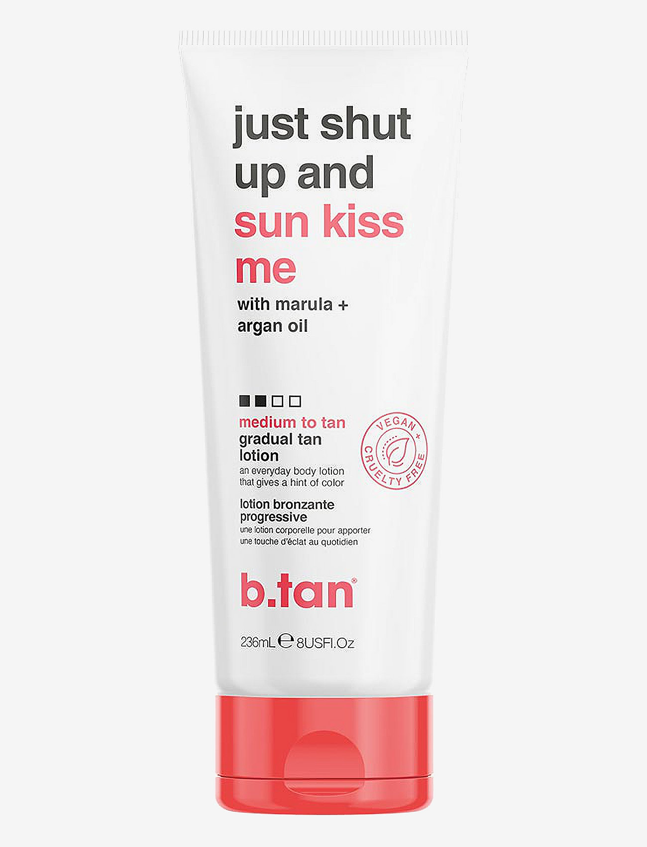 B.Tan - Just Shut Up & Sunkiss Me Gradual Tan Lotion - lotion - no color - 0