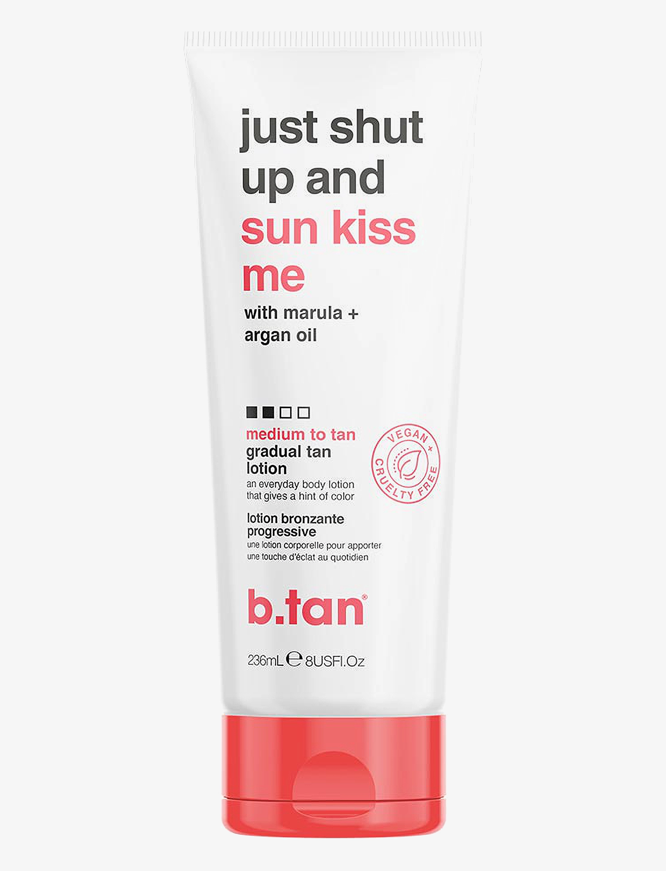 B.Tan Just Shut Up & Sunkiss Me Gradual Tan Lotion - B.Tan - NO COLOR / undefined