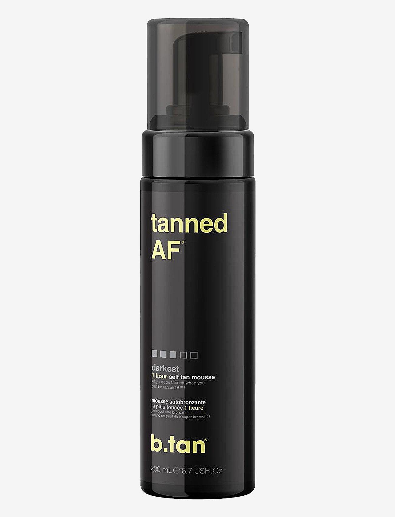 B.Tan - Tanned AF Self Tan Mousse - mousser - no color - 0