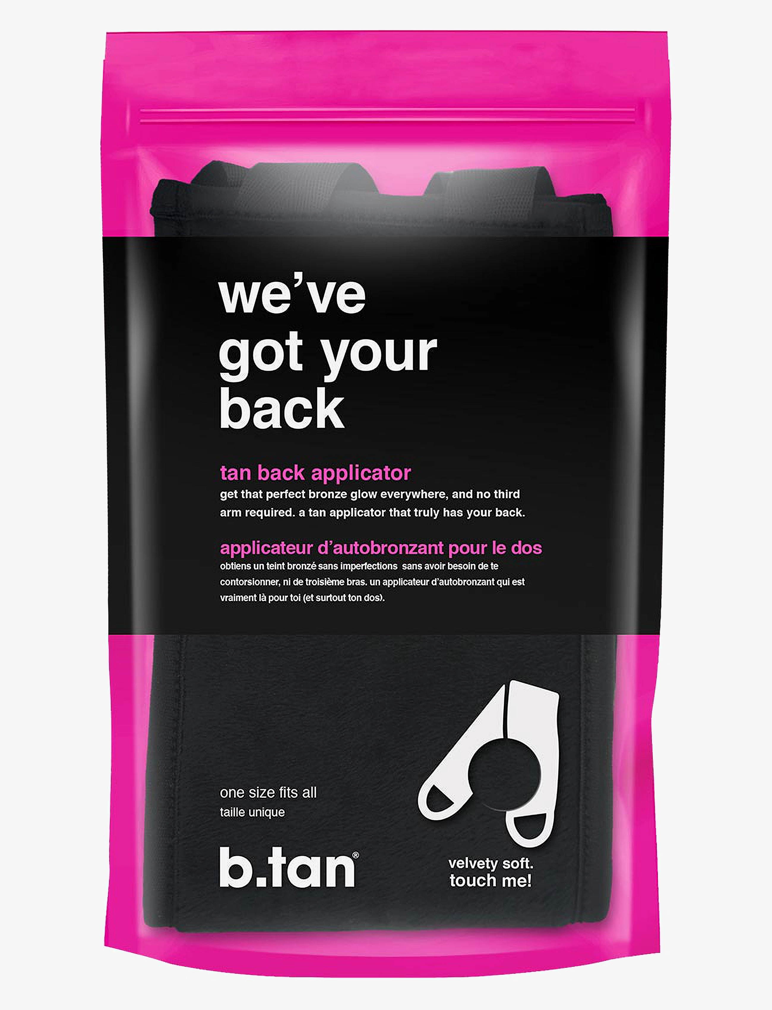 B.Tan We've Got Your Back Tan Mitt, 1 pcs, Nude, Selvbruner > Tilbehør, Dame