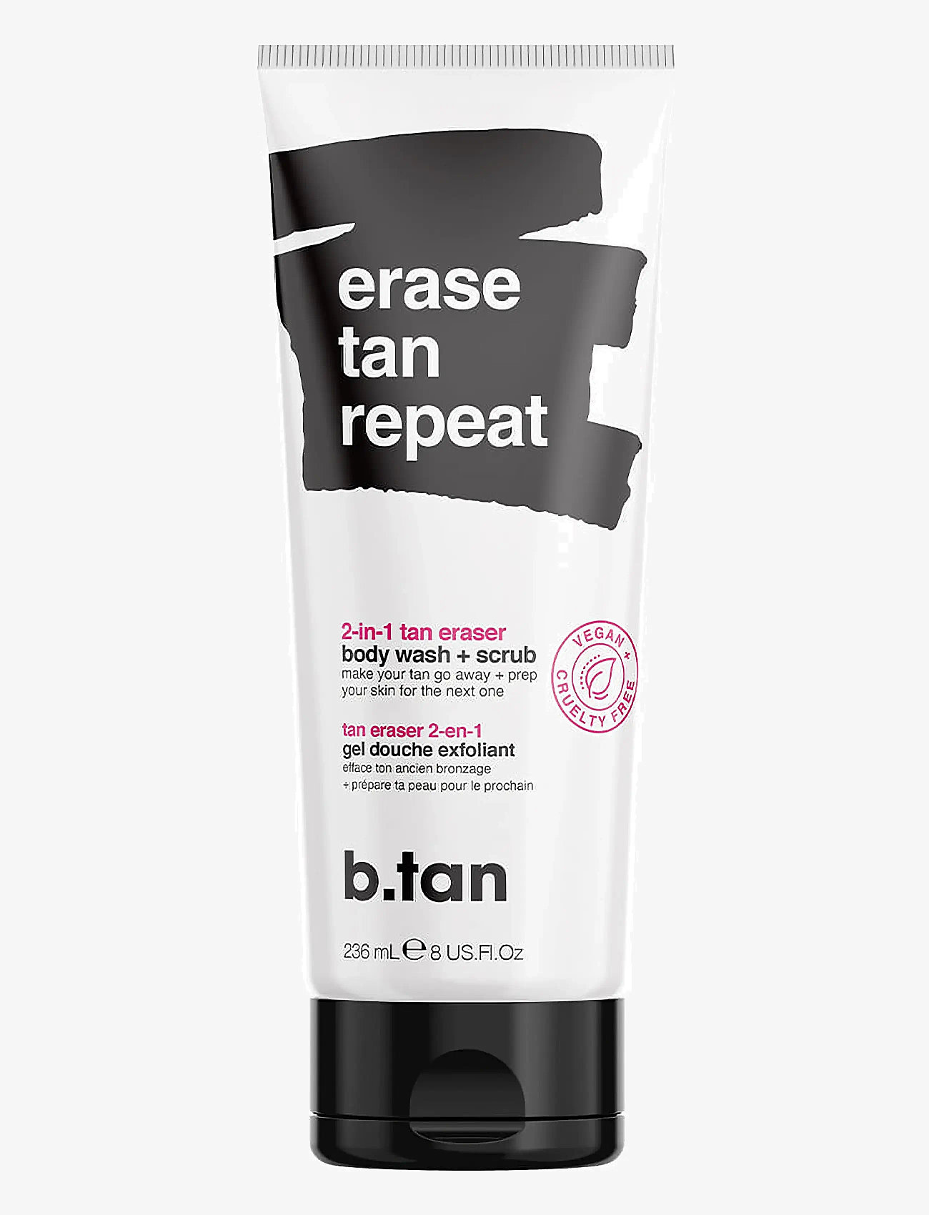 B.Tan - Erase Tan Repeat - 2-in-1 Bodywash + Scrub - no color - 0
