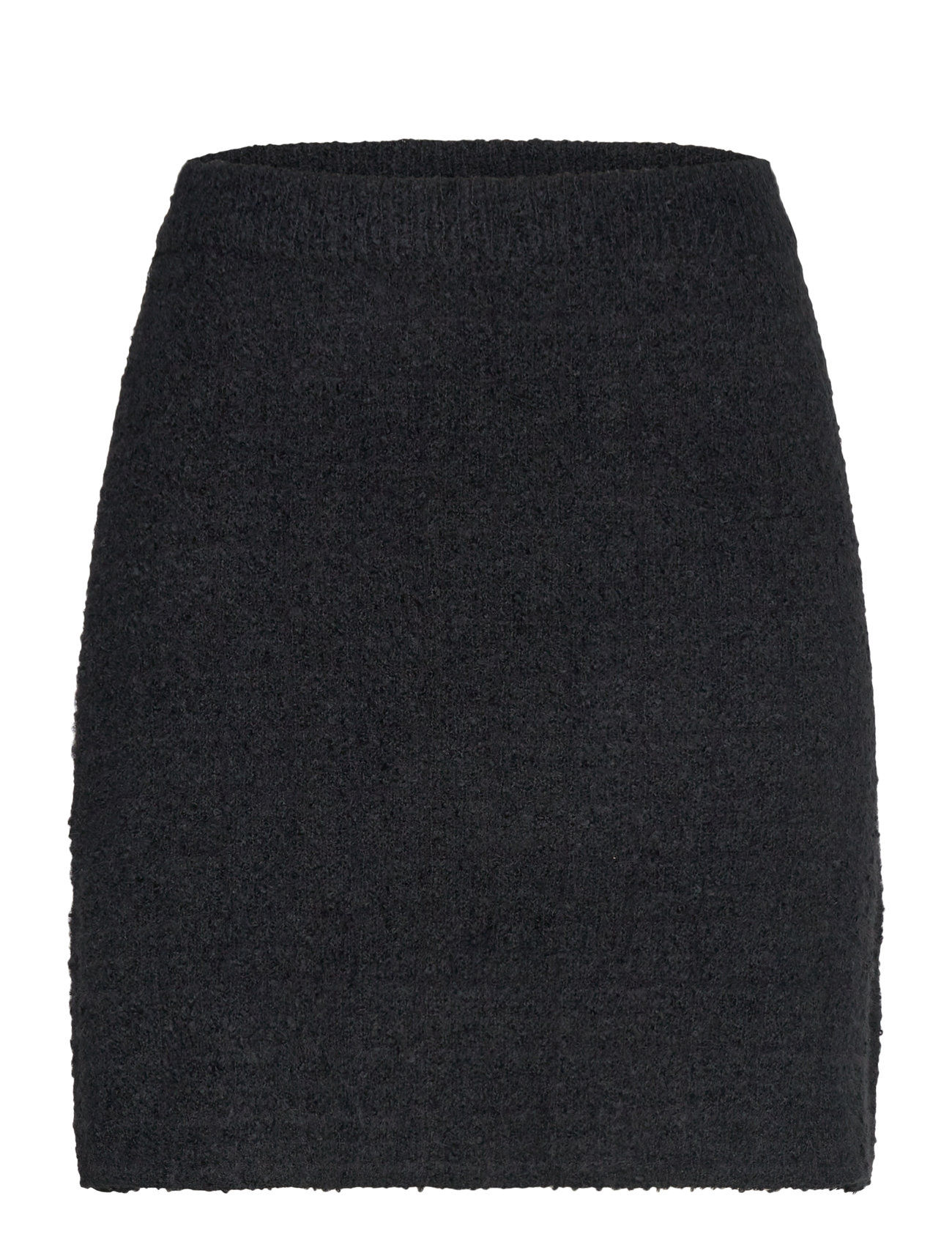 Bubbleroom Brielle Short Knitted Skirt - Black - XS