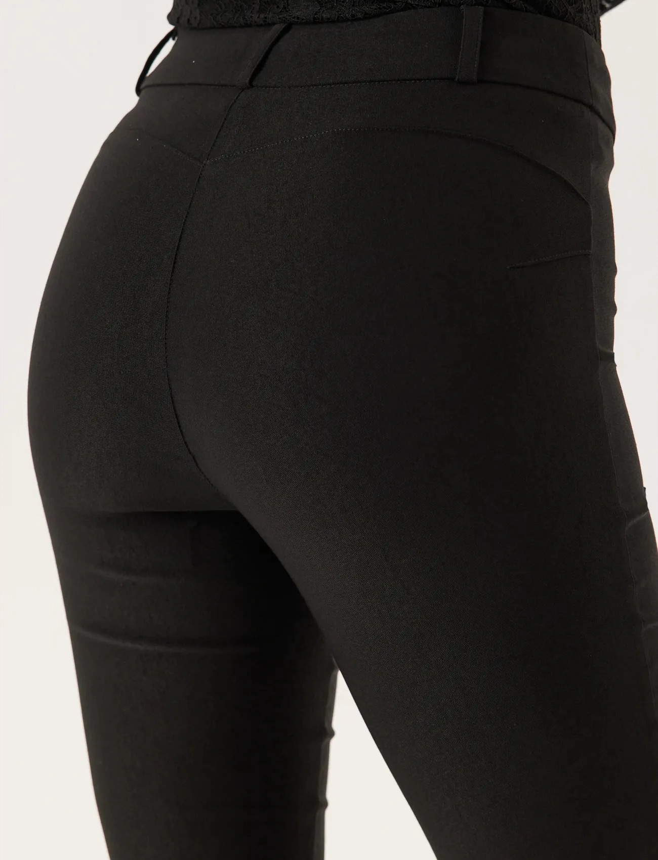 BUBBLEROOM Stretchy Ankle Push-Up Trousers kostymbyxor dam – bild 8