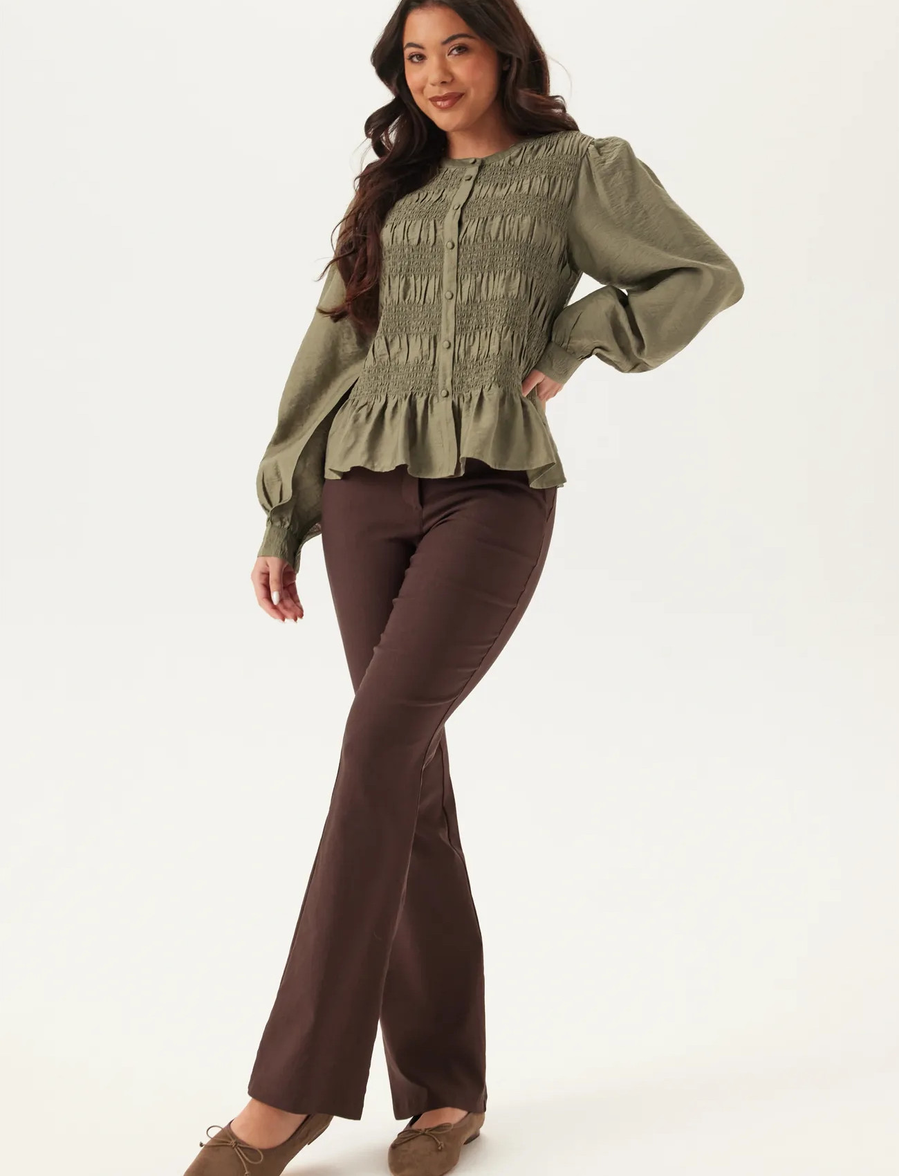 Happy Holly Smock Blouse blusar dam – bild 10