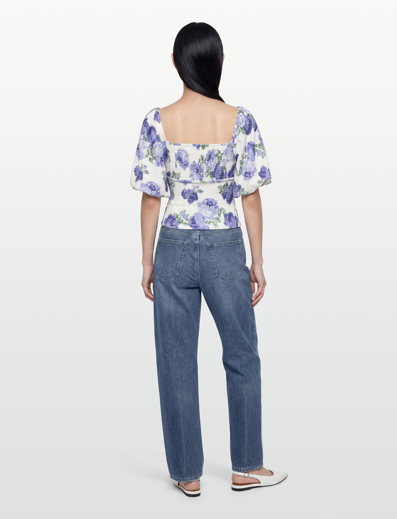 BUBBLEROOM Volume Sleeve Top toppar dam – bild 7