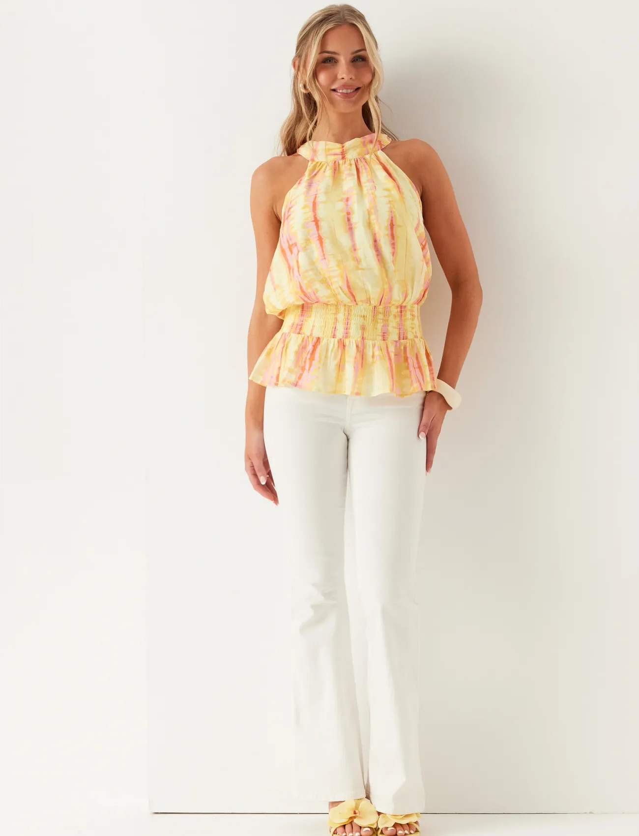 BUBBLEROOM Halter Neck Blouse blusar dam – bild 10