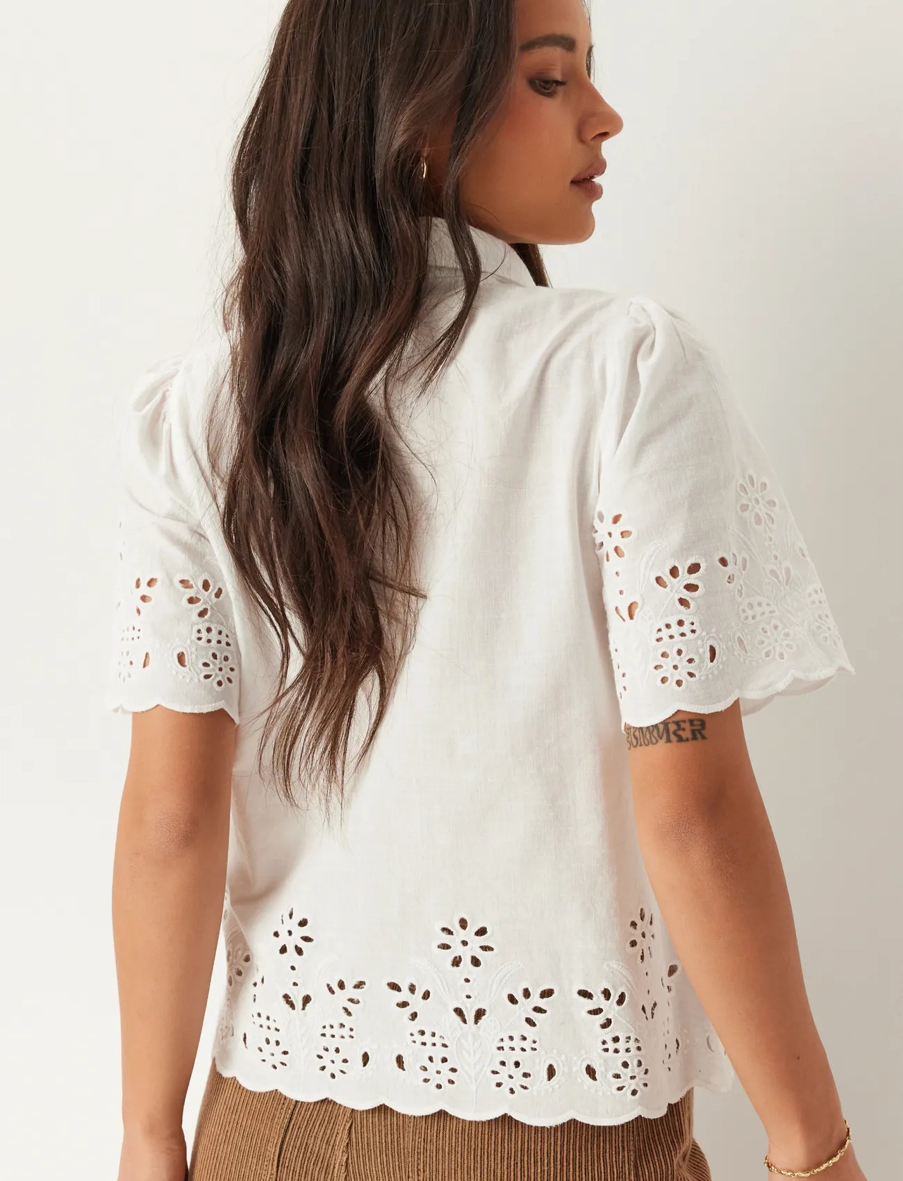 BUBBLEROOM Embroidered Shirt skjortor dam – bild 10