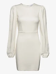 Bubbleroom - Idalina Puff Sleeve Dress - white - 0
