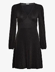 Bubbleroom - Ysabelle sparkling dress - minikleidid - black/gold - 0