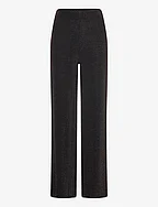 Petronella sparkling trousers - BLACK/GOLD