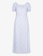 Bubbleroom - Allison long dress - sommerkjoler - light blue/print - 1