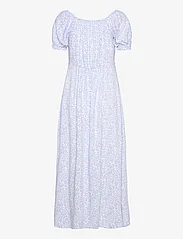 Bubbleroom - Allison long dress - sommerkjoler - light blue/print - 2