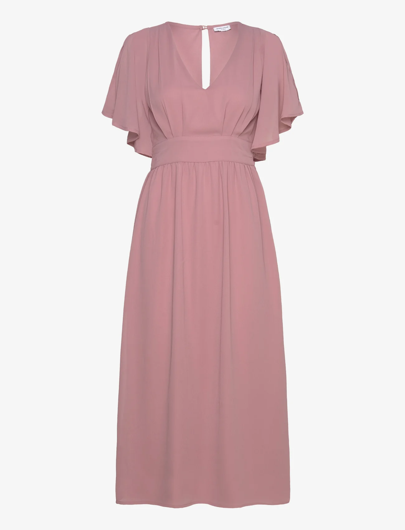 Bubbleroom - Isobel midi Dress - midiklänningar - pink - 0