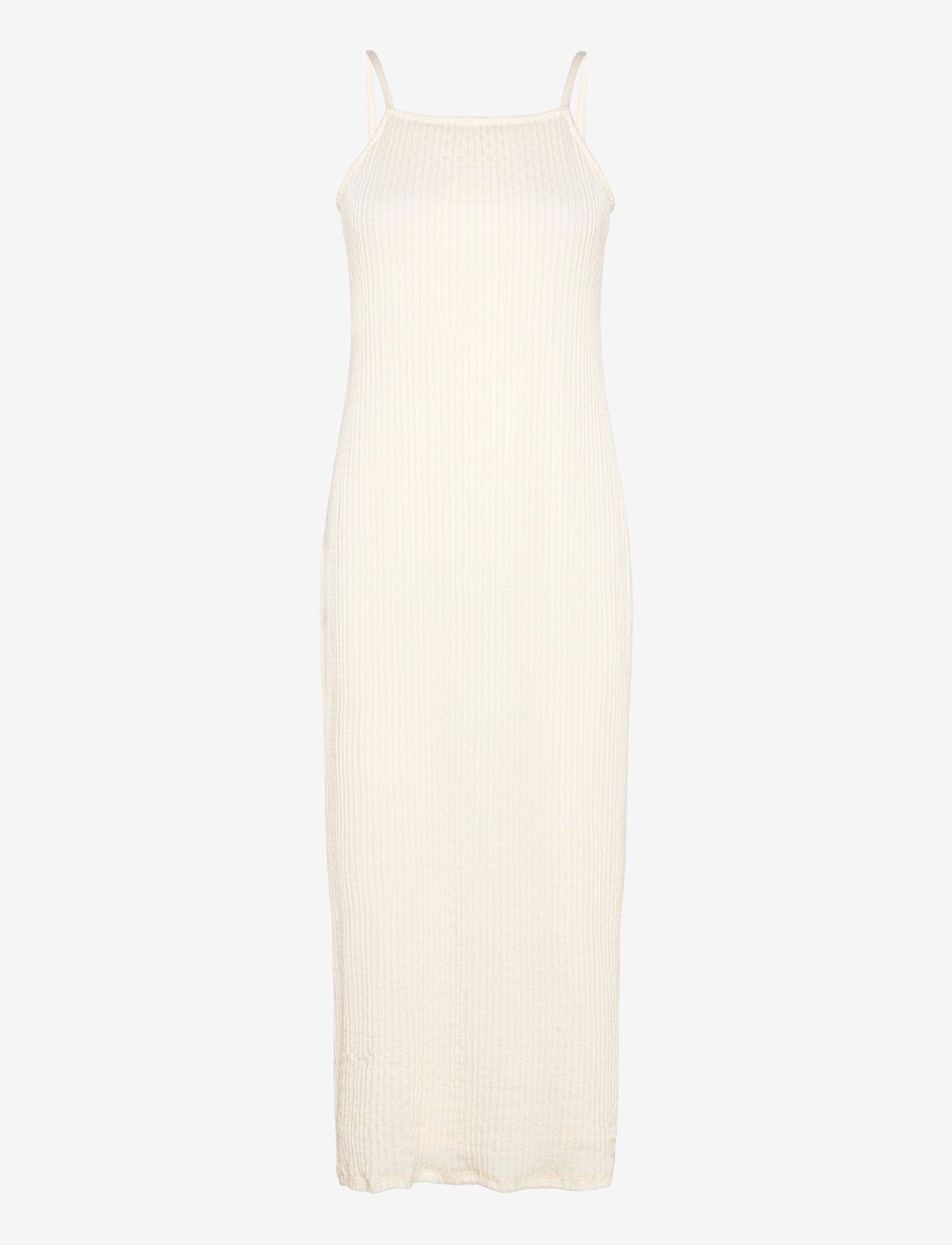 Bubbleroom - Structure Strap Dress - midikleidid - offwhite - 0