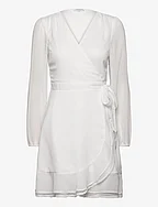 Kaira Chiffon Dress - WHITE
