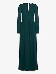 Bubbleroom - Isobel Long sleeve Gown - kveldskjoler - dark green - 0