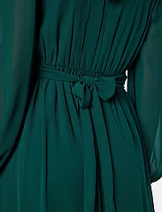 Bubbleroom - Isobel Long sleeve Gown - ballīšu apģērbs par outlet cenām - dark green - 4