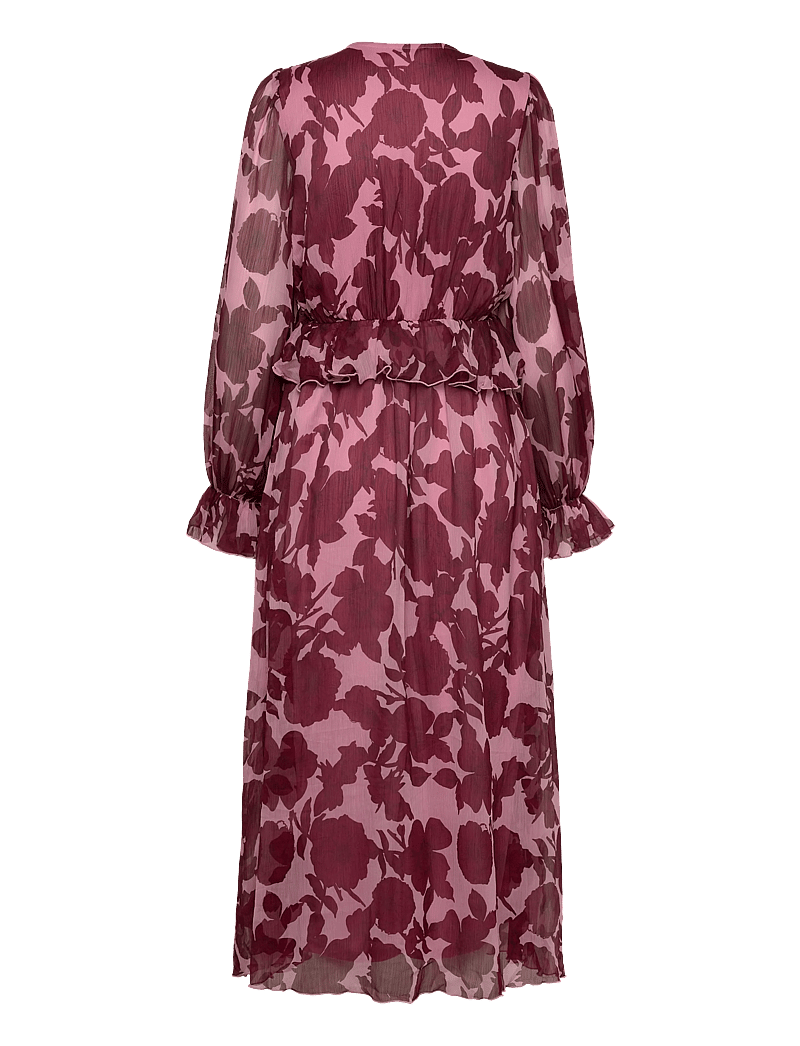 Bubbleroom Frill L/s Chiffon Midi Dress (BUO717310) - Maxi dresses - Boozt.com Bubbleroom Frill L/s Chiffon Midi Dress (BUO717310) - Maxi dresses - Boozt.com