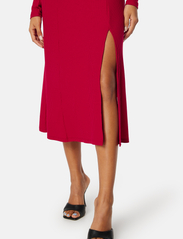 Bubbleroom - Neija Square Neck Midi Dress - festklær til outlet-priser - red - 5