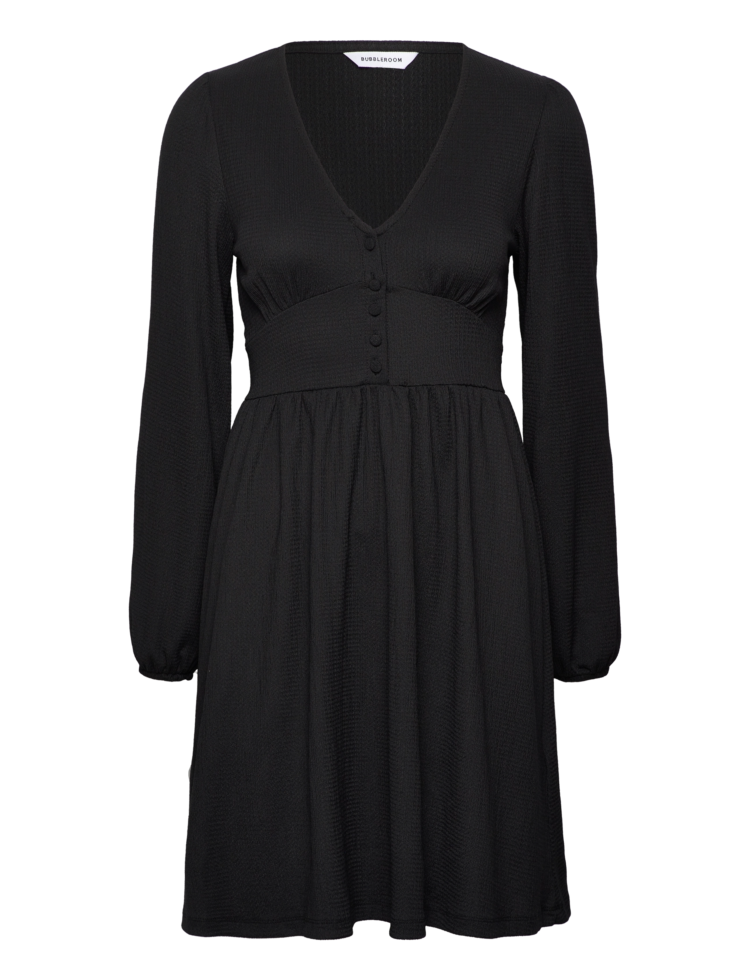 Bubbleroom Lova Short Dress - Bubbleroom - BLACK / black