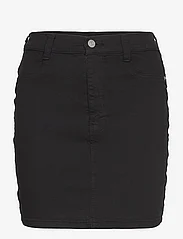 Bubbleroom - Bianca Denim Skirt - laagste prijzen - black - 0