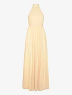 Fionne Pleated Gown - CREME