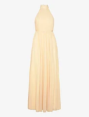 Bubbleroom - Fionne Pleated Gown - aftonklänningar - creme - 1
