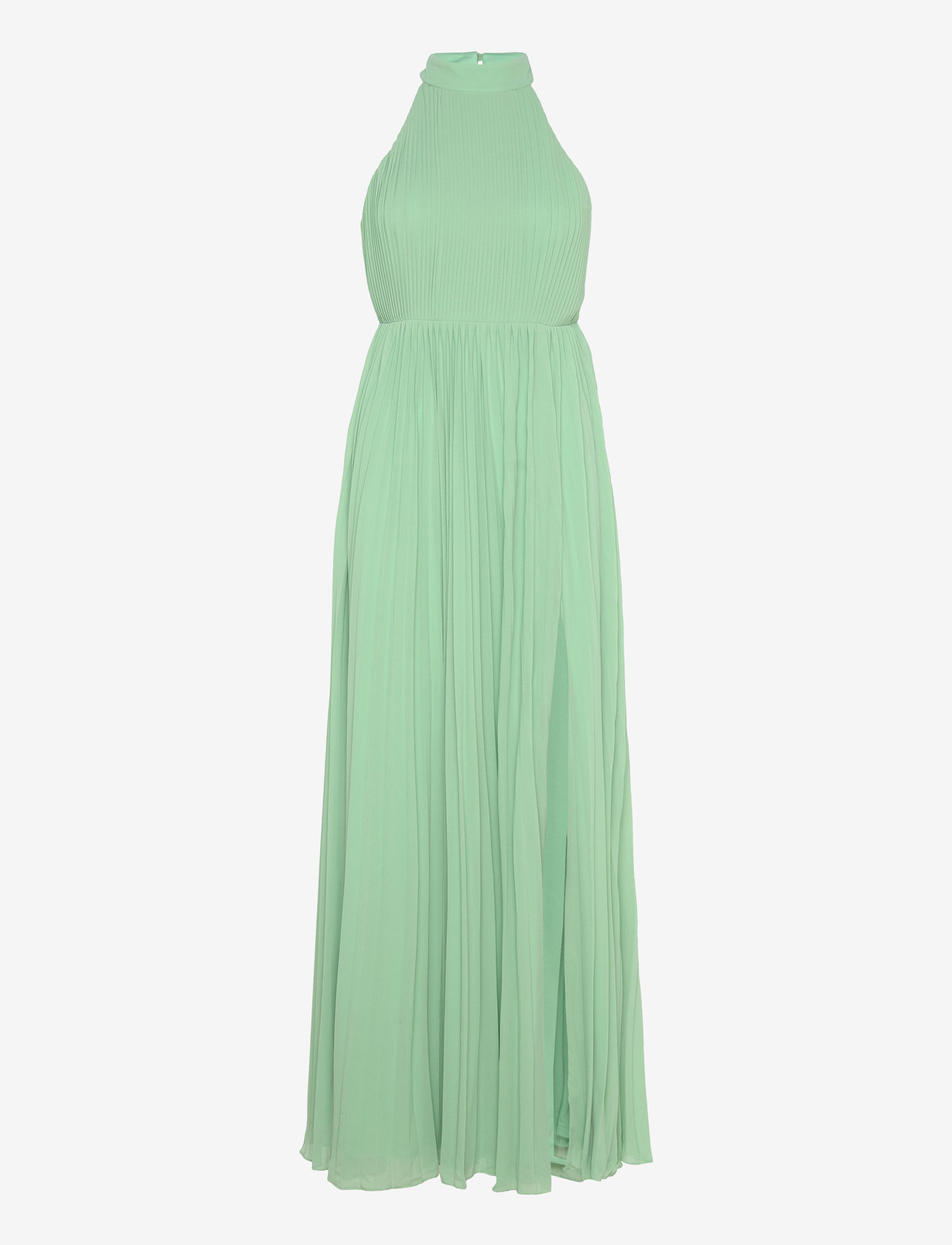 Bubbleroom - Fionne Pleated Gown - aftenkjoler & gallakjoler - green - 1