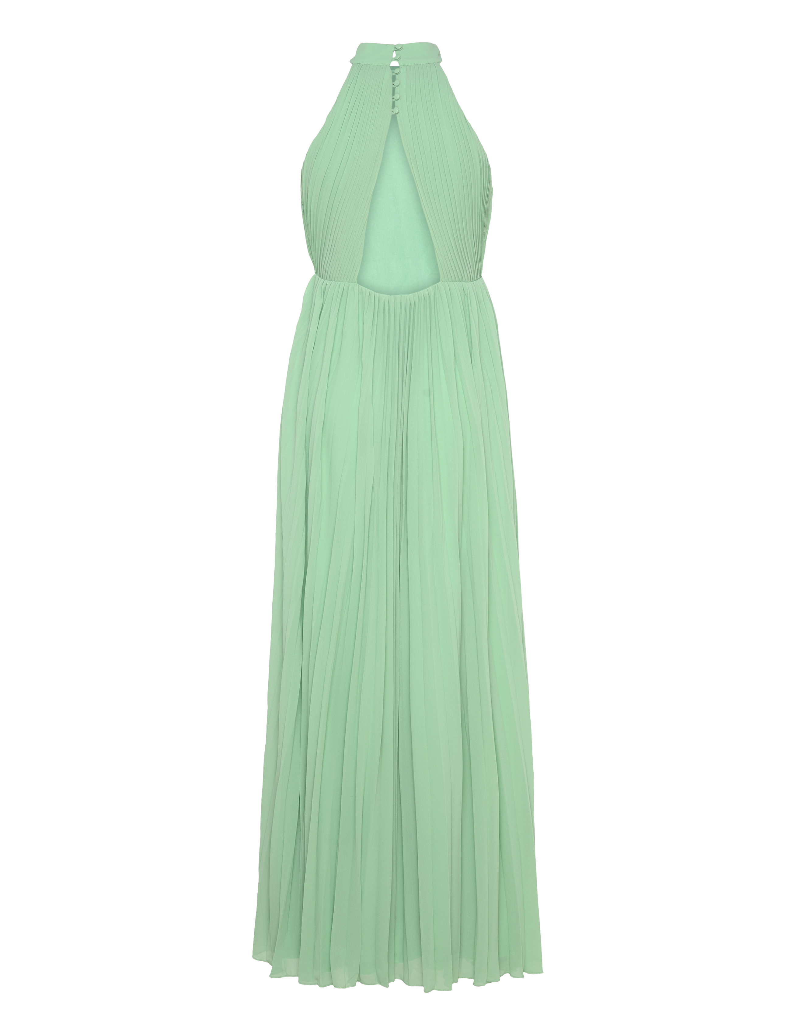 Bubbleroom - Fionne Pleated Gown - maxikleider - green - 2
