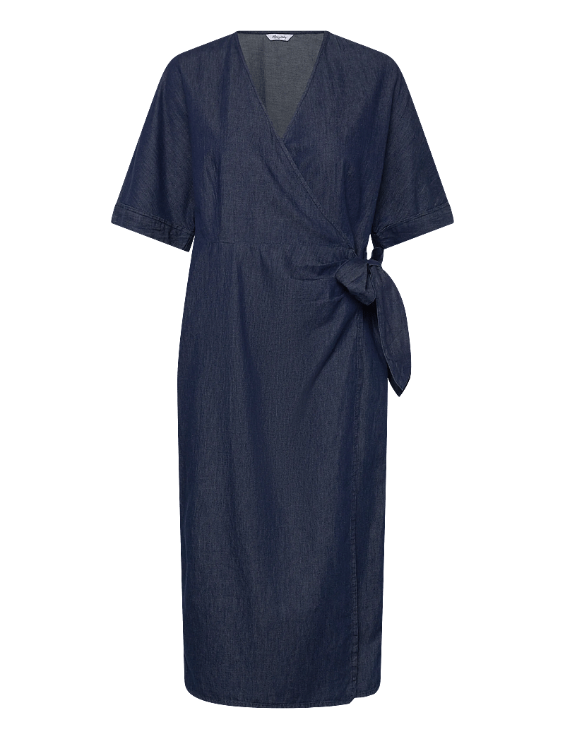 Bubbleroom Denim Wrap Dress (BUO717808) - Midi dresses - Boozt.com Bubbleroom Denim Wrap Dress (BUO717808) - Midi dresses - Boozt.com
