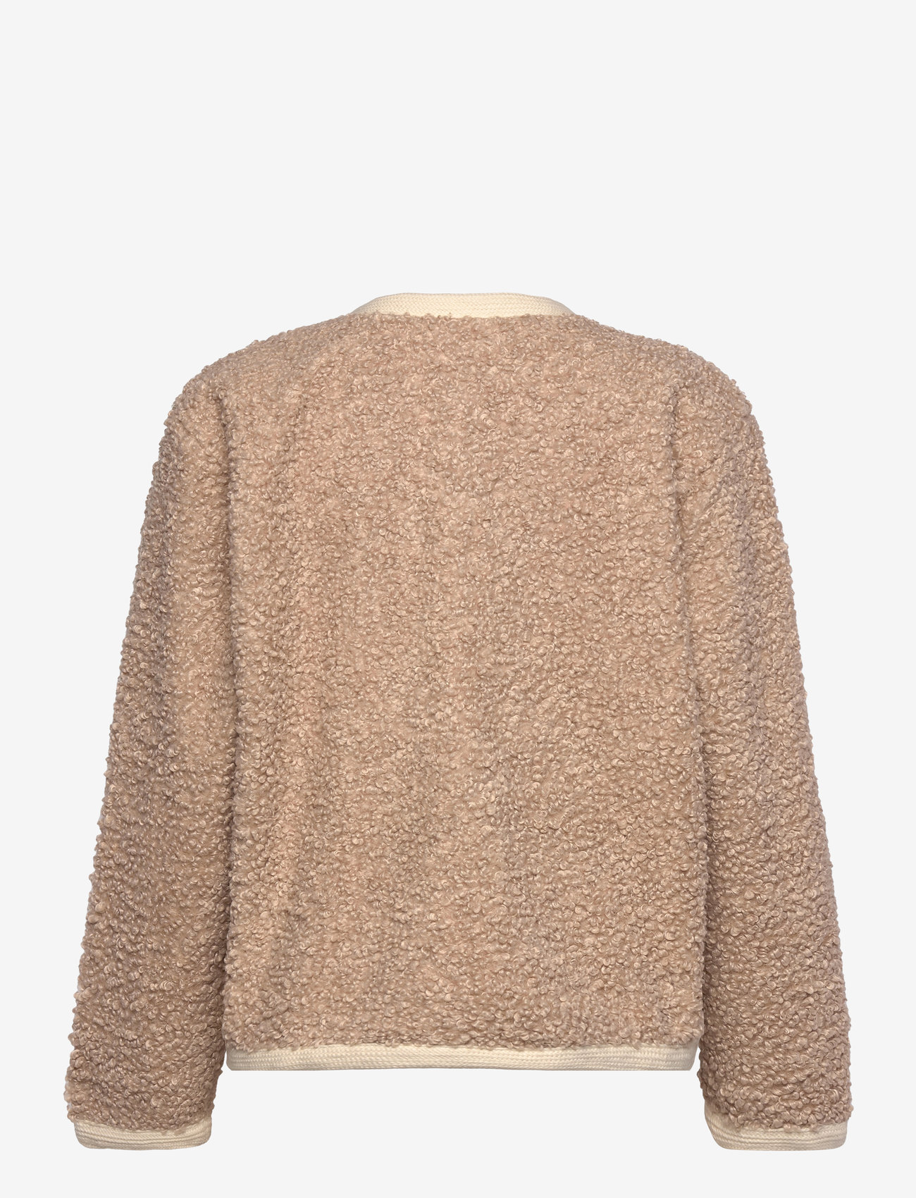 Bubbleroom - Noele Soft Short Jacket - boucles - nougat - 1