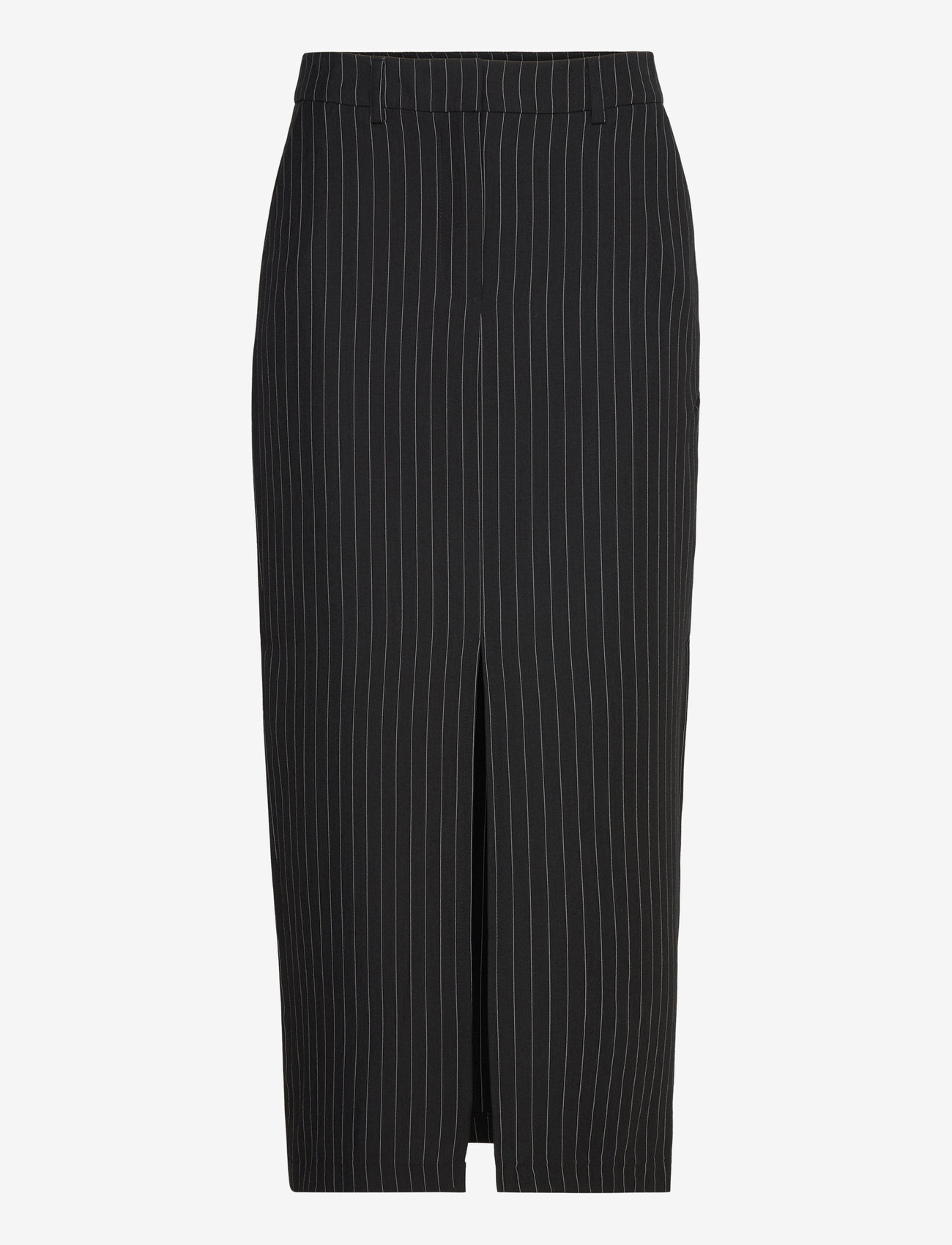 Bubbleroom - Edith Slit Tailored Skirt - black/white - 0