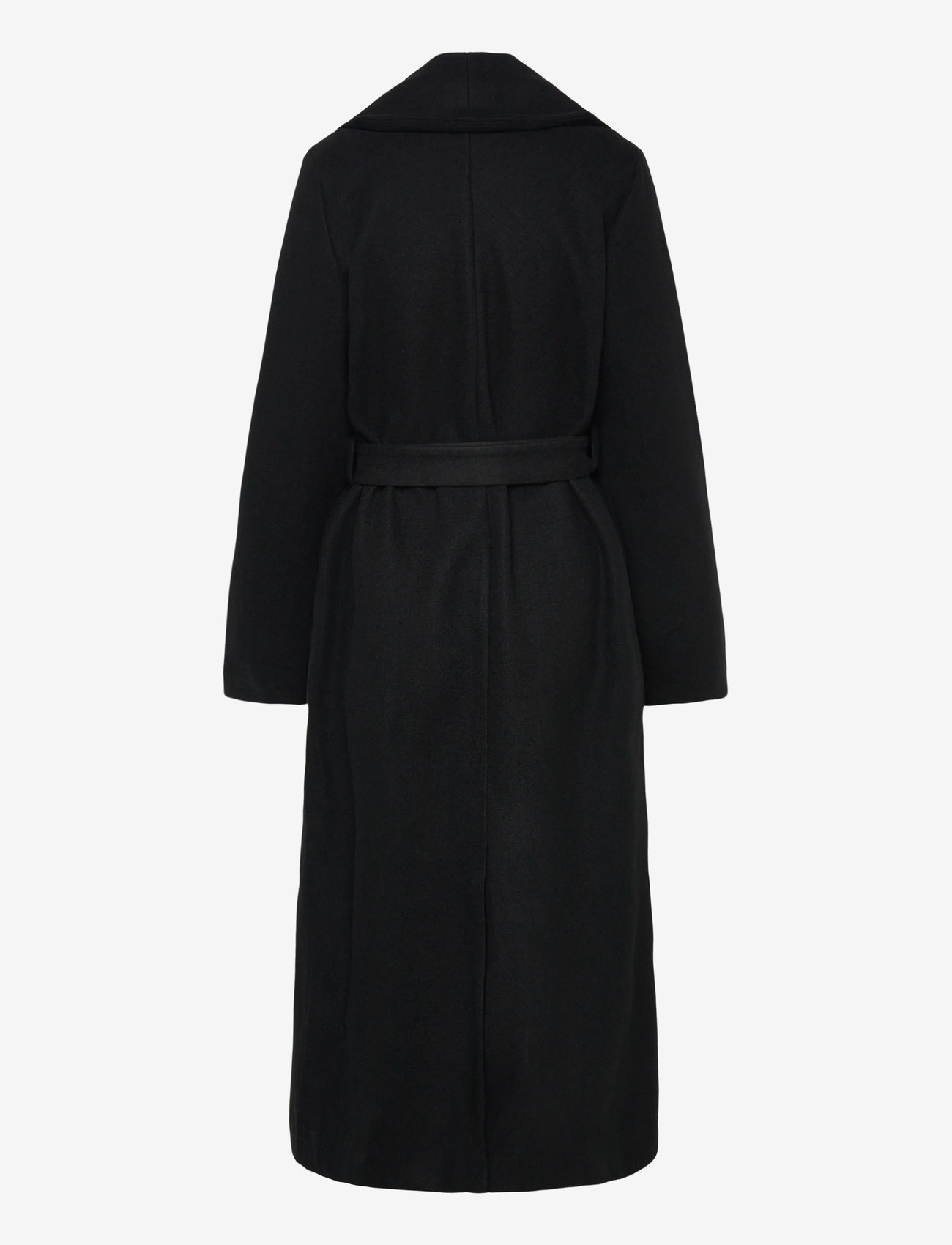 Bubbleroom - Shawl Collar Coat - frakker - black - 2