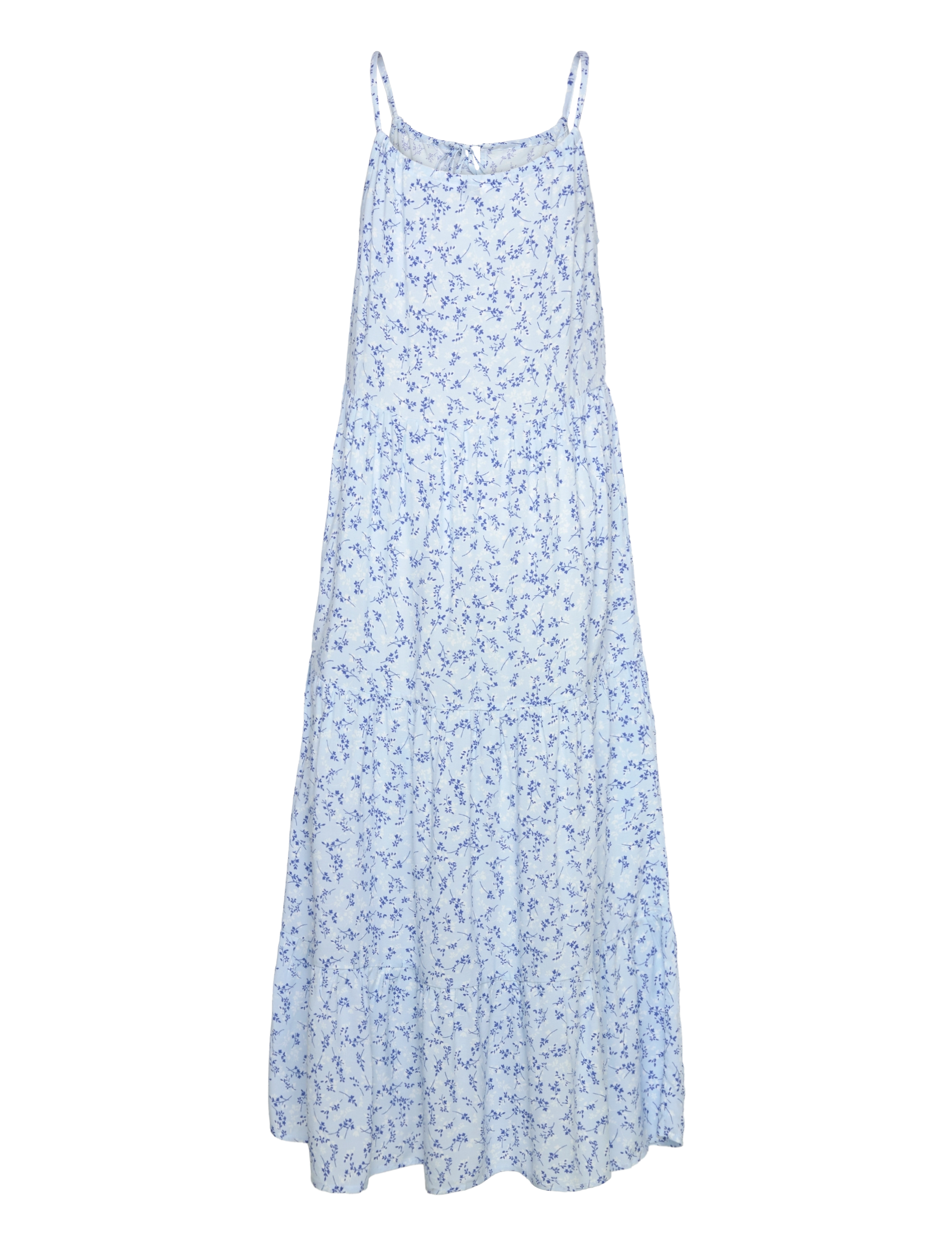 Bubbleroom - Magdalen Viscose strap dress - blue/patterned - 1