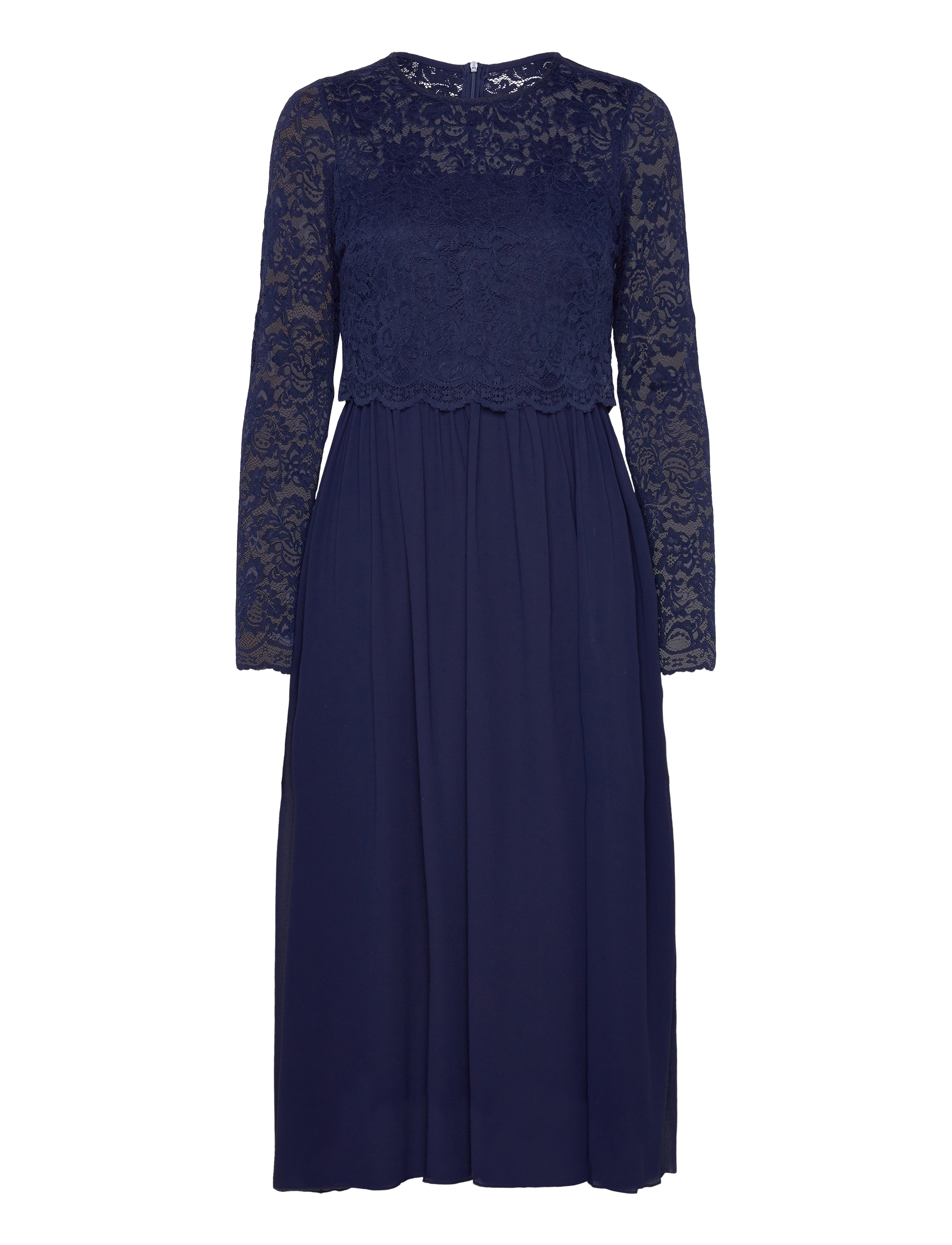BUBBLEROOM Joline Strickjacke Kleid Blau - 34 - Damen
