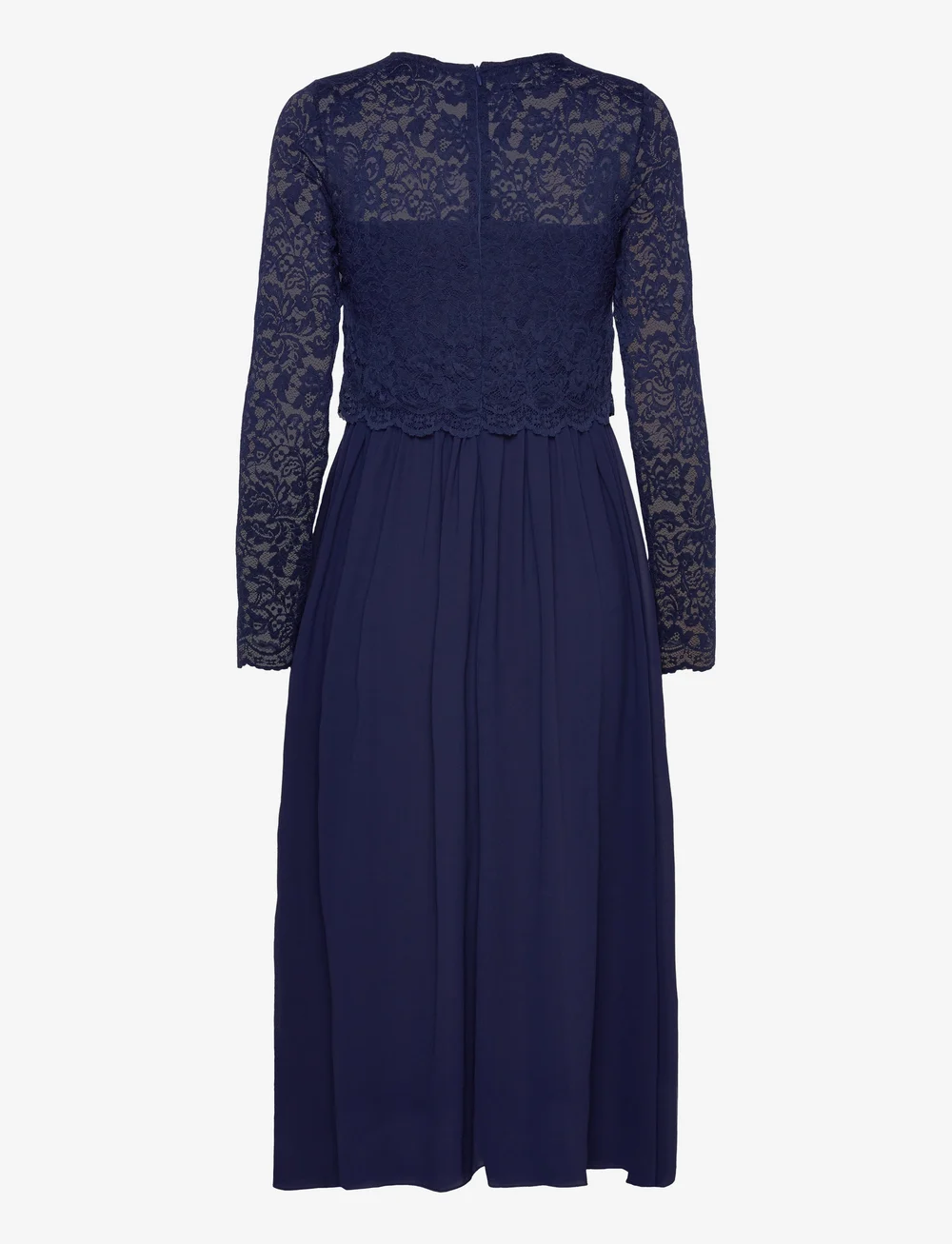 Bubbleroom - Joline Lace Dress - pitskleidid - dark blue - 1