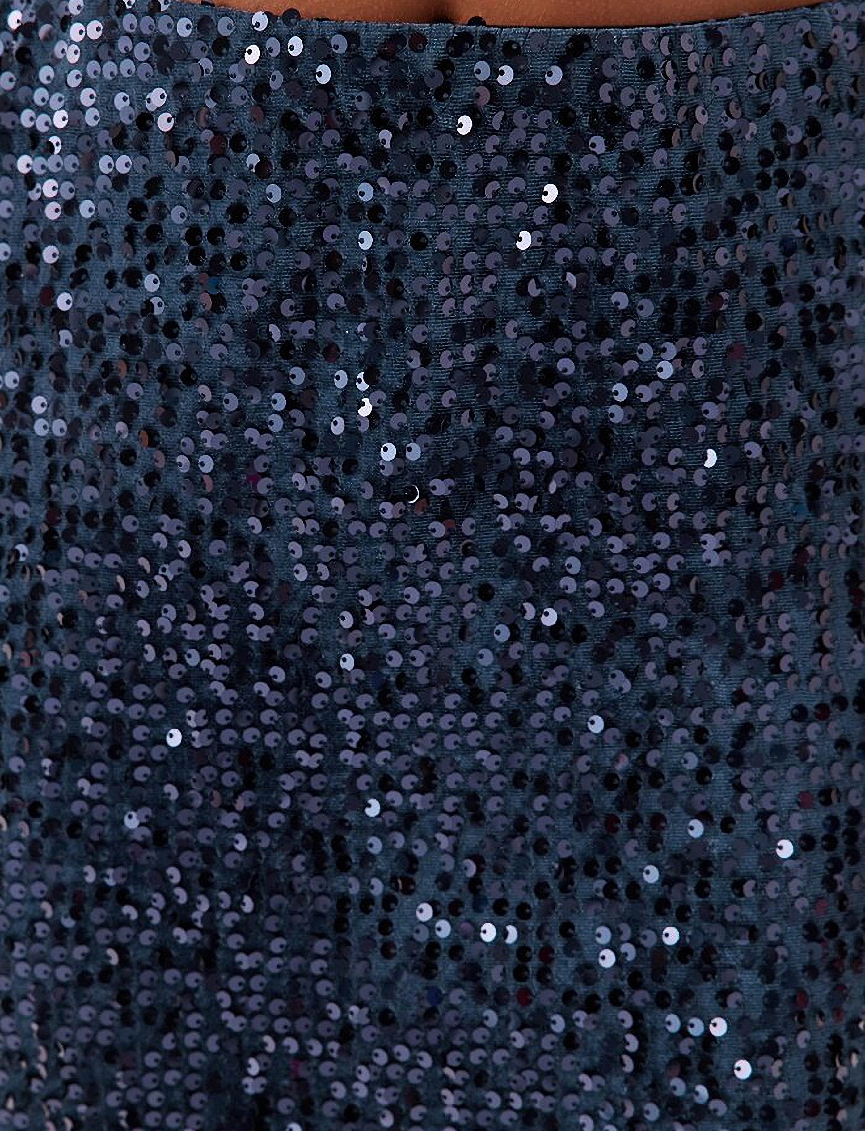 Bubbleroom - Sequin A-line Midi Skirt - midi-röcke - midnight blue - 5
