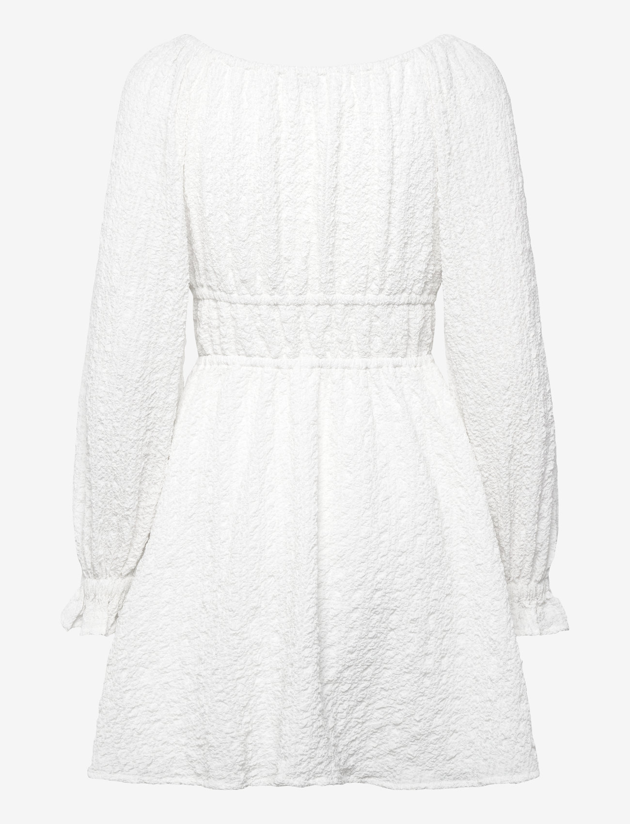 Bubbleroom - Diamond Neck Dress - zomerjurken - white - 2