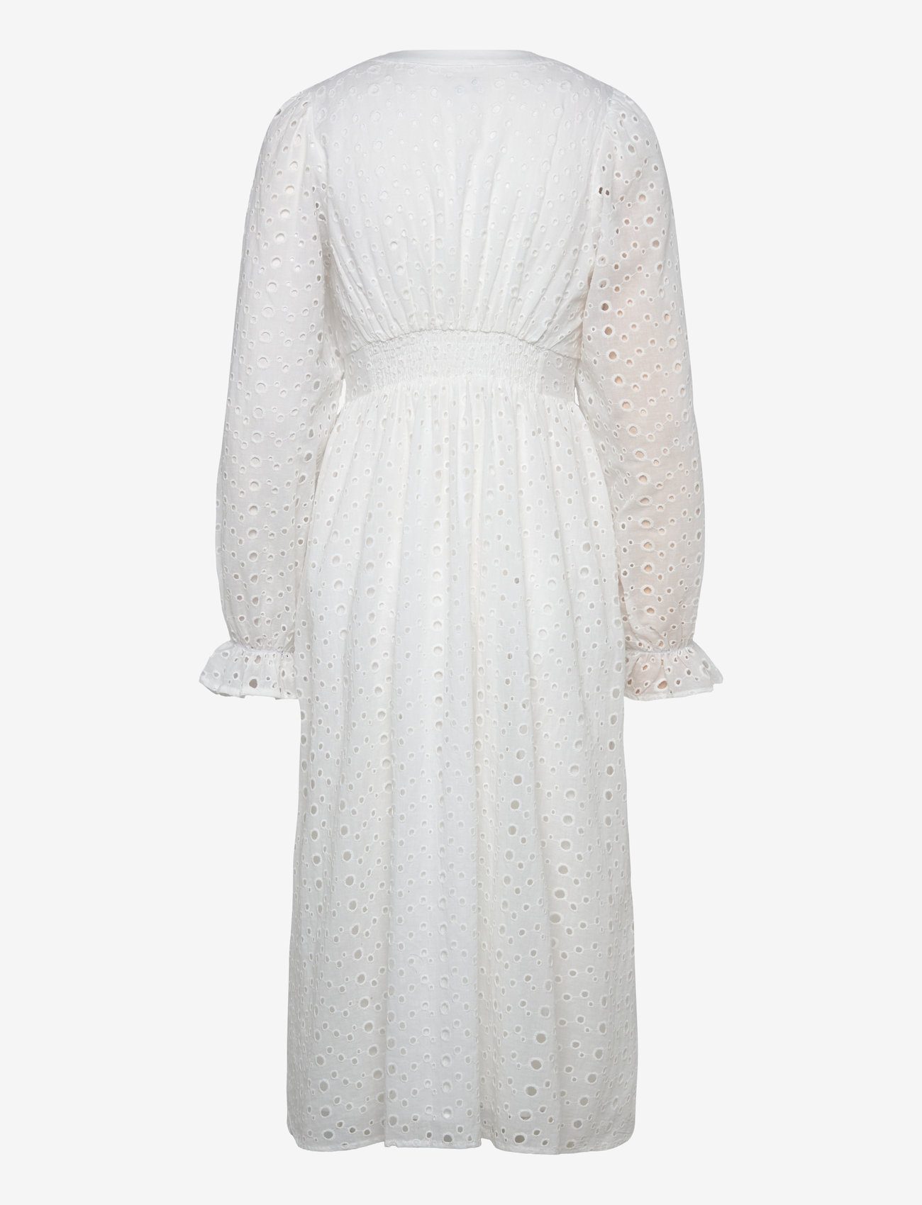Bubbleroom - Broderie Anglaise Midi Dress - konfirmationstøj - white - 2