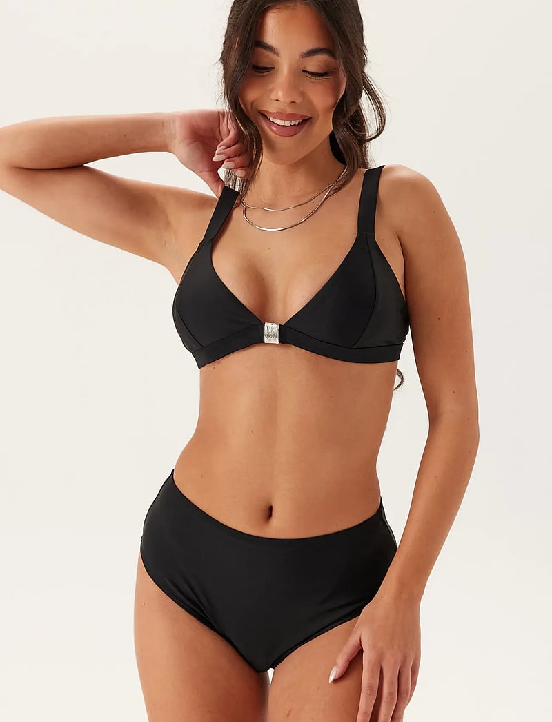 Bubbleroom - High Waist Bikini Bottom - højtaljede bikinitrusser - black - 3