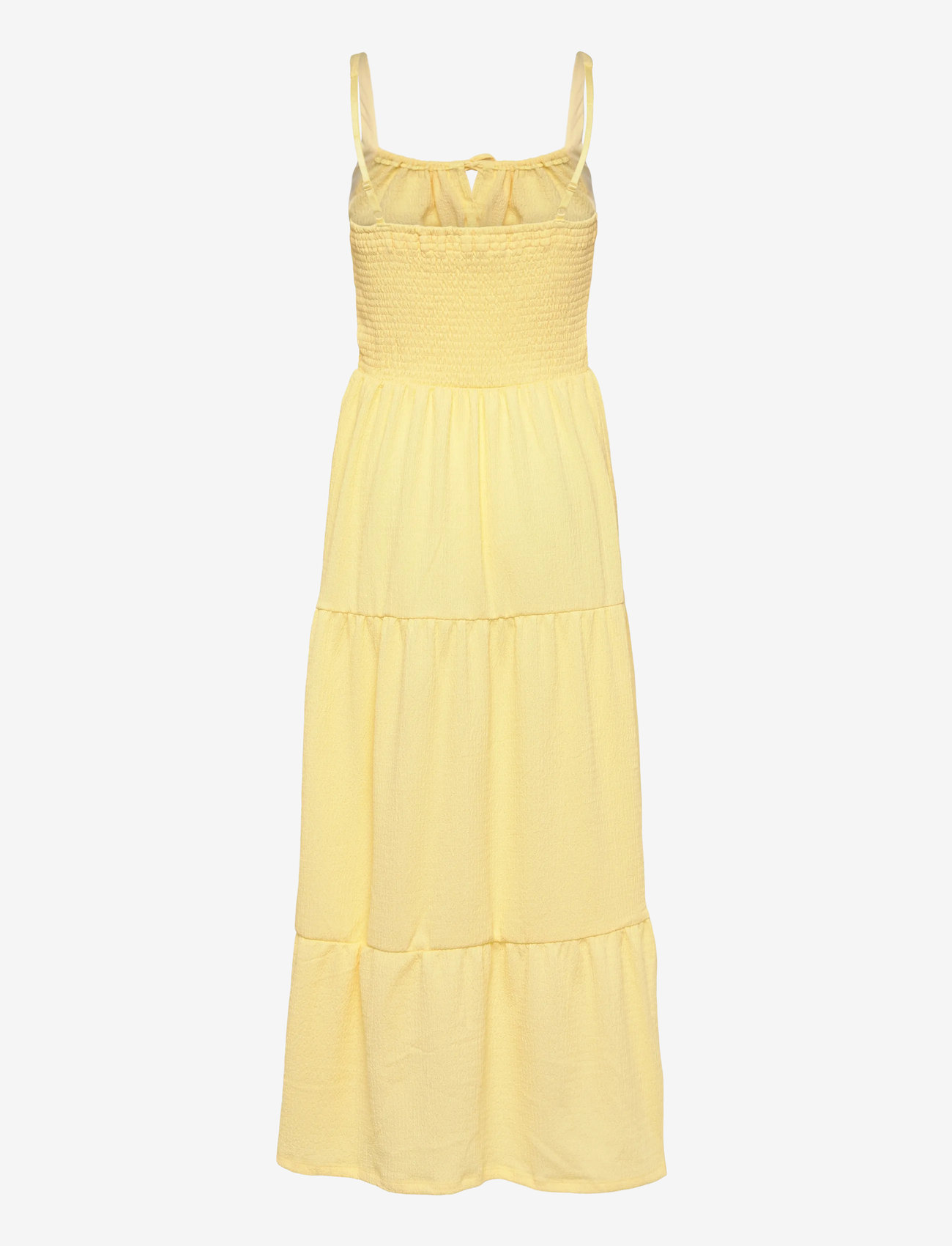Bubbleroom - Tie Smock Dress - light yellow - 2