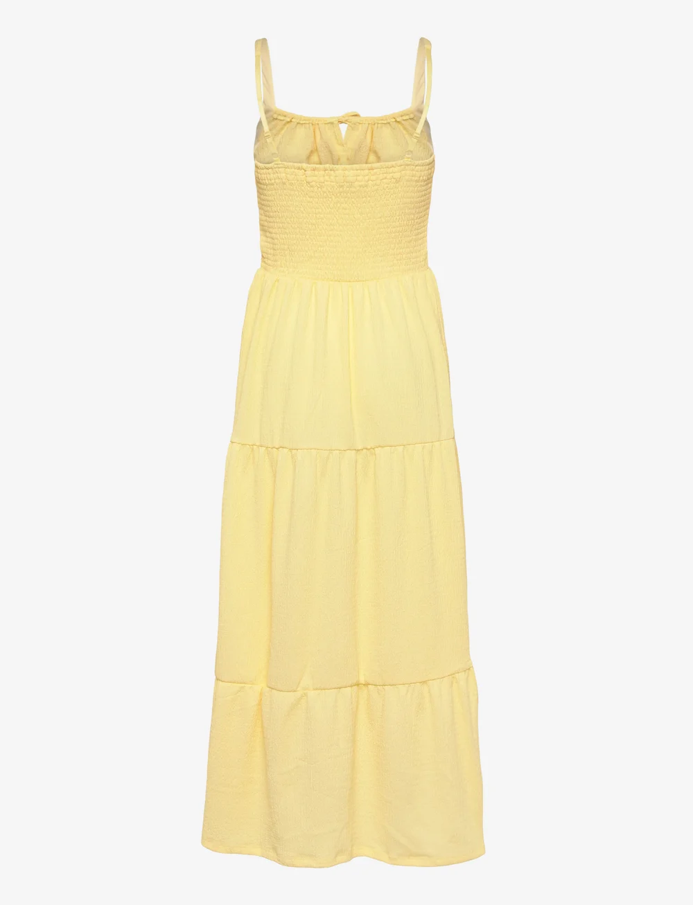 Bubbleroom - Tie Smock Dress - sommerkleider - light yellow - 2