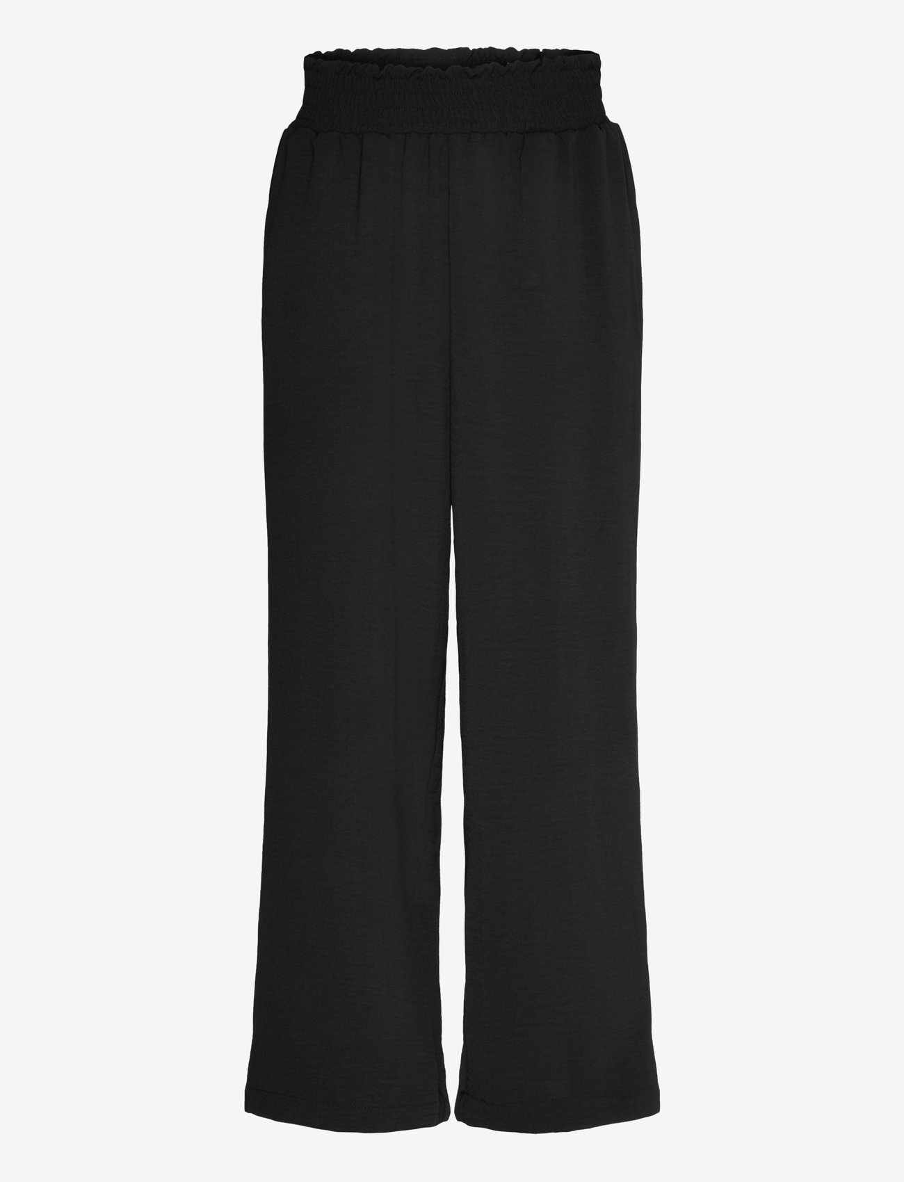 Bubbleroom - Smock Waist Ankle Trousers - culottes - black - 1