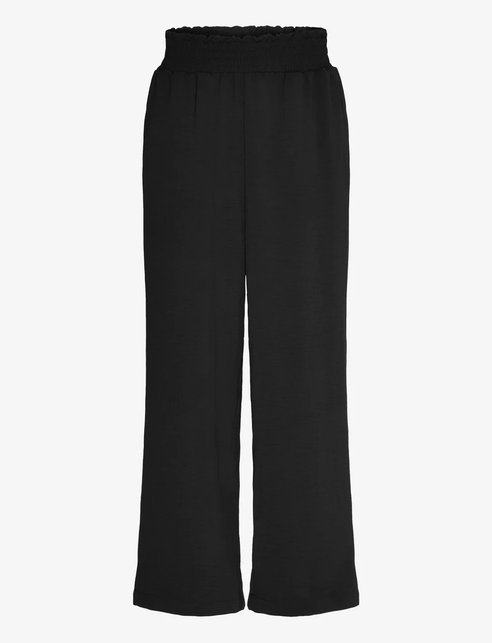 Bubbleroom - Smock Waist Ankle Trousers - culottes - black - 1