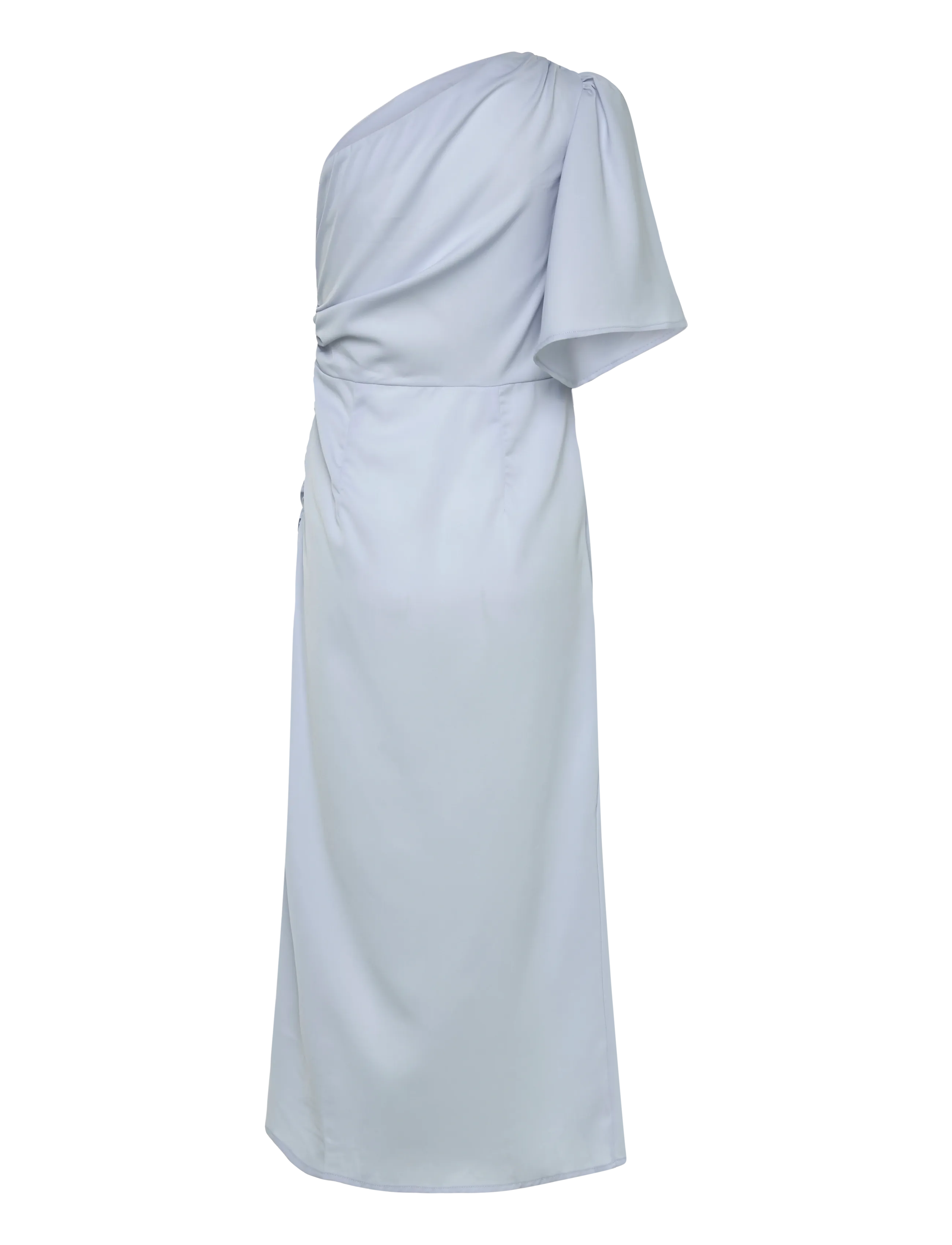 Ruched One Shoulder Midi Dress 2