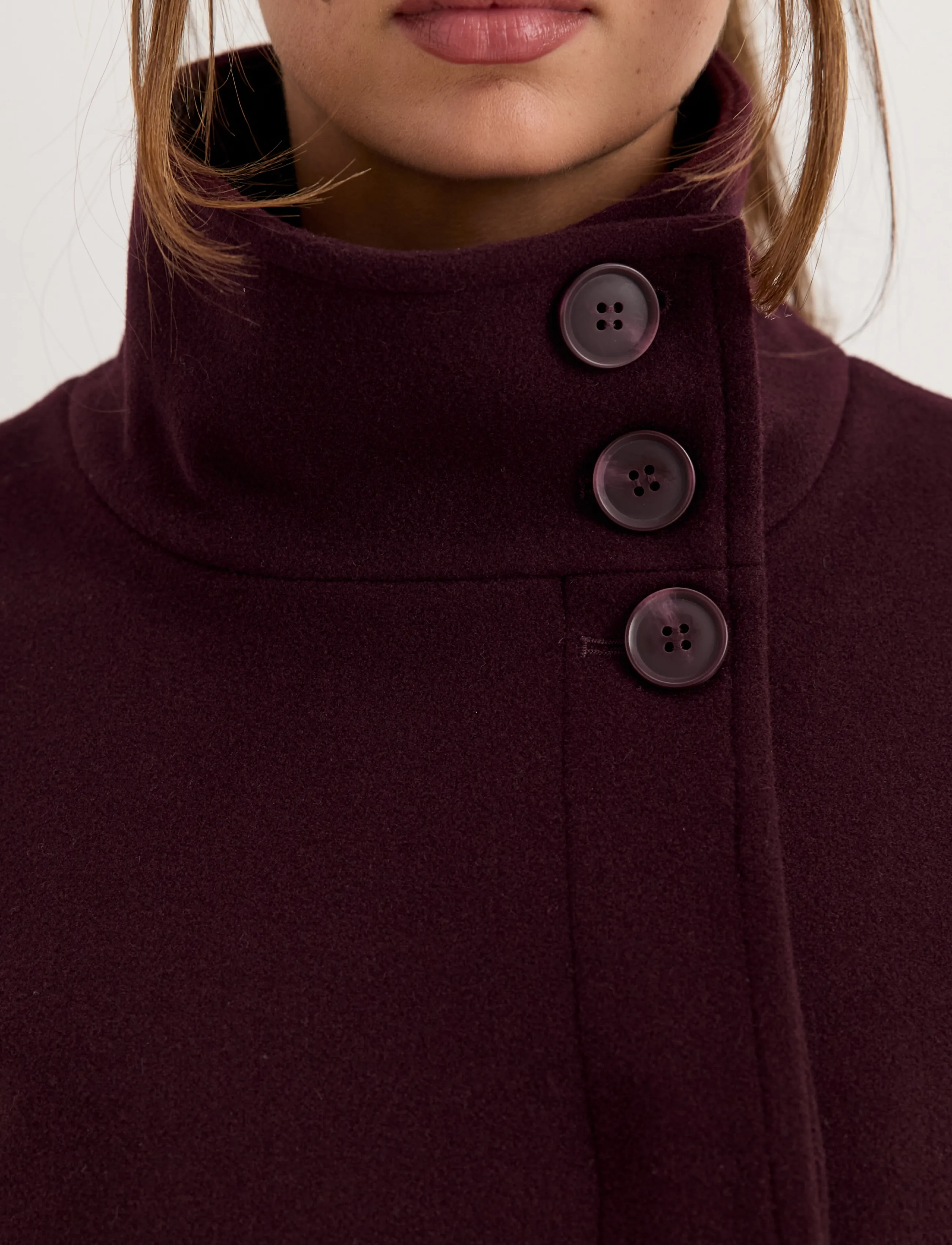 BUBBLEROOM High Neck Short Coat korta kappor dam – bild 5