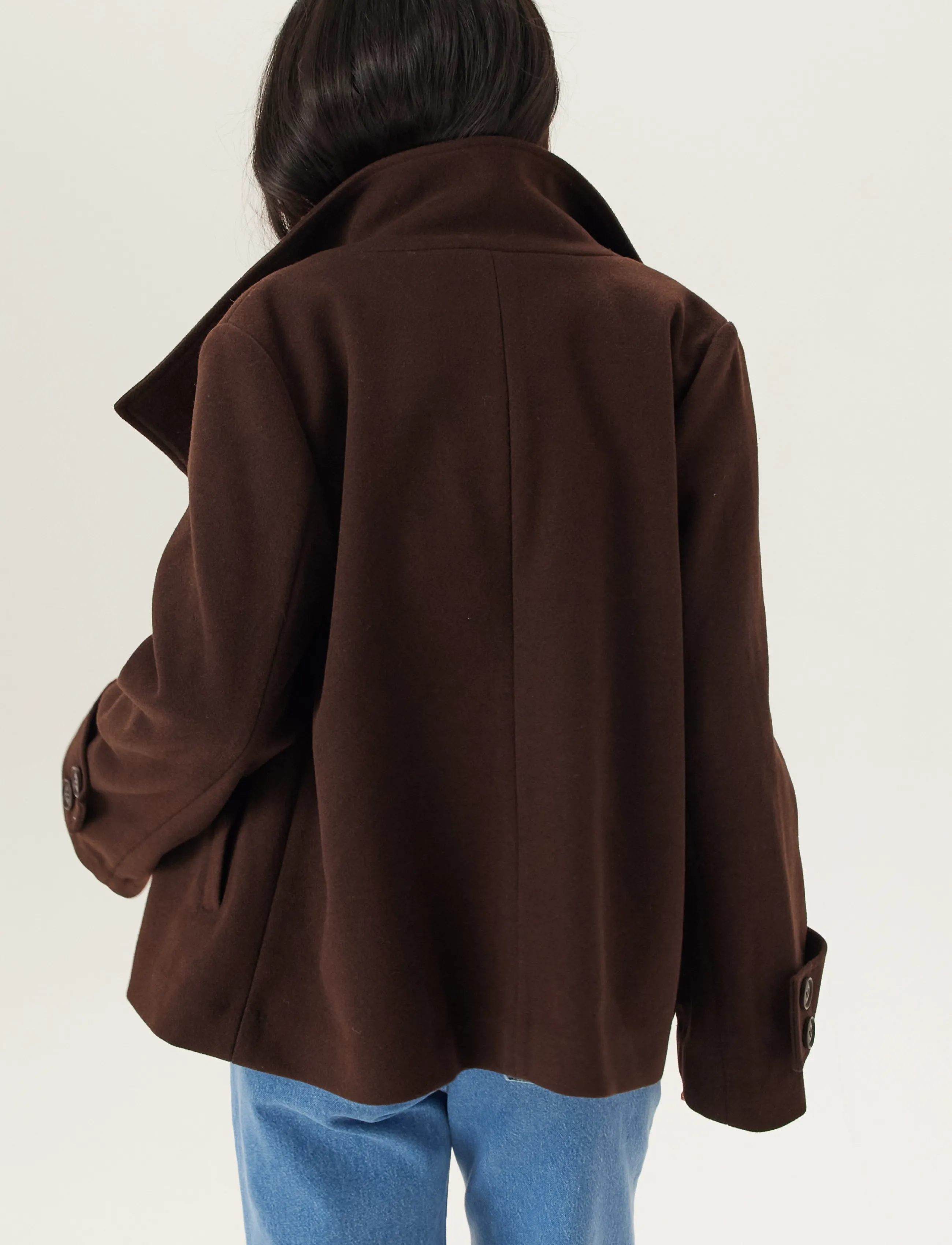 High Neck Short Coat 7